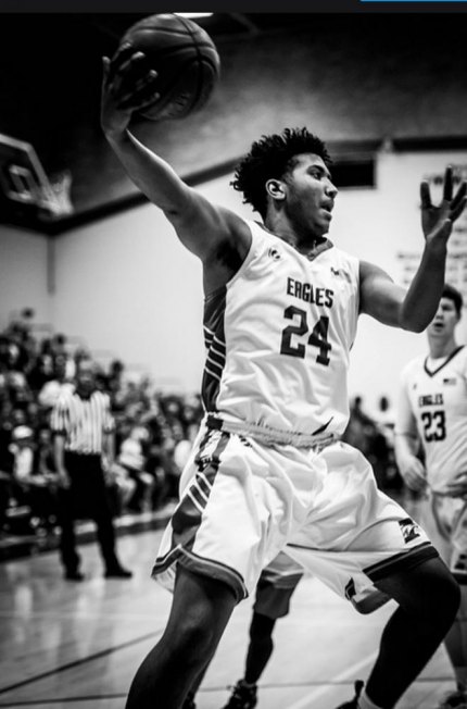 Immanuel's Winston Williams in a recent game. He and his Eagles will play in the Division IV State Title Game Saturday at noon in Sacramento's Golden 1 Center.